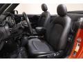 Carbon Black Front Seat Photo for 2020 Mini Convertible #145583948