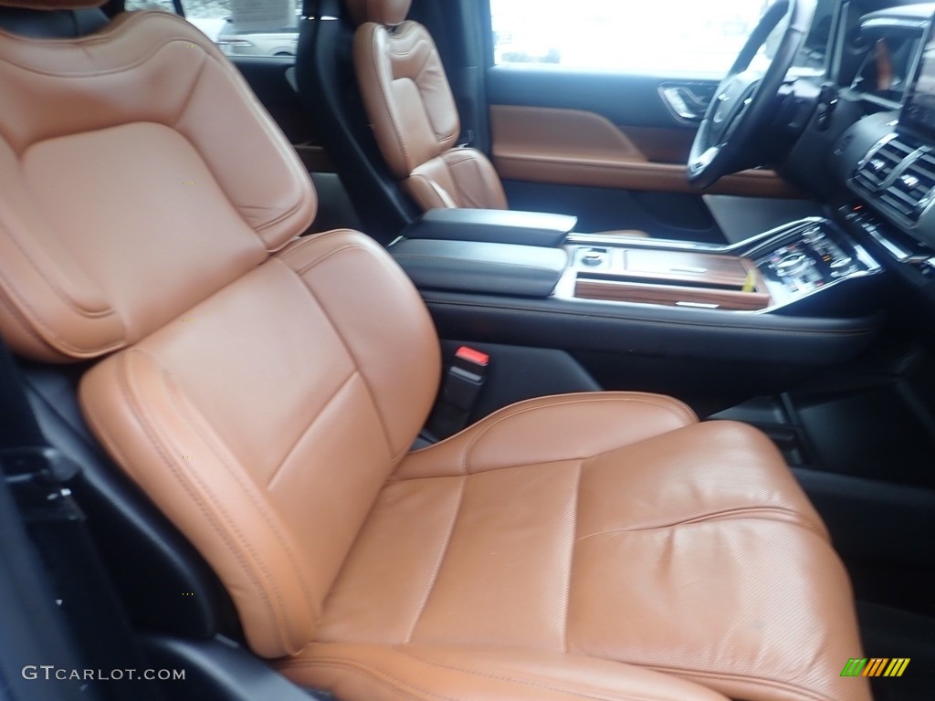 2019 Navigator Reserve 4x4 - White Platinum Metallic Tri-Coat / Russet photo #11