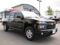 2005 Black Chevrolet Colorado LS Crew Cab  photo #3