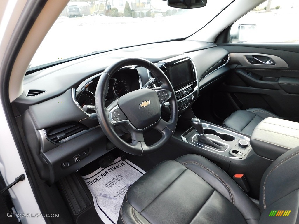 Jet Black Interior 2019 Chevrolet Traverse LT AWD Photo #145585301