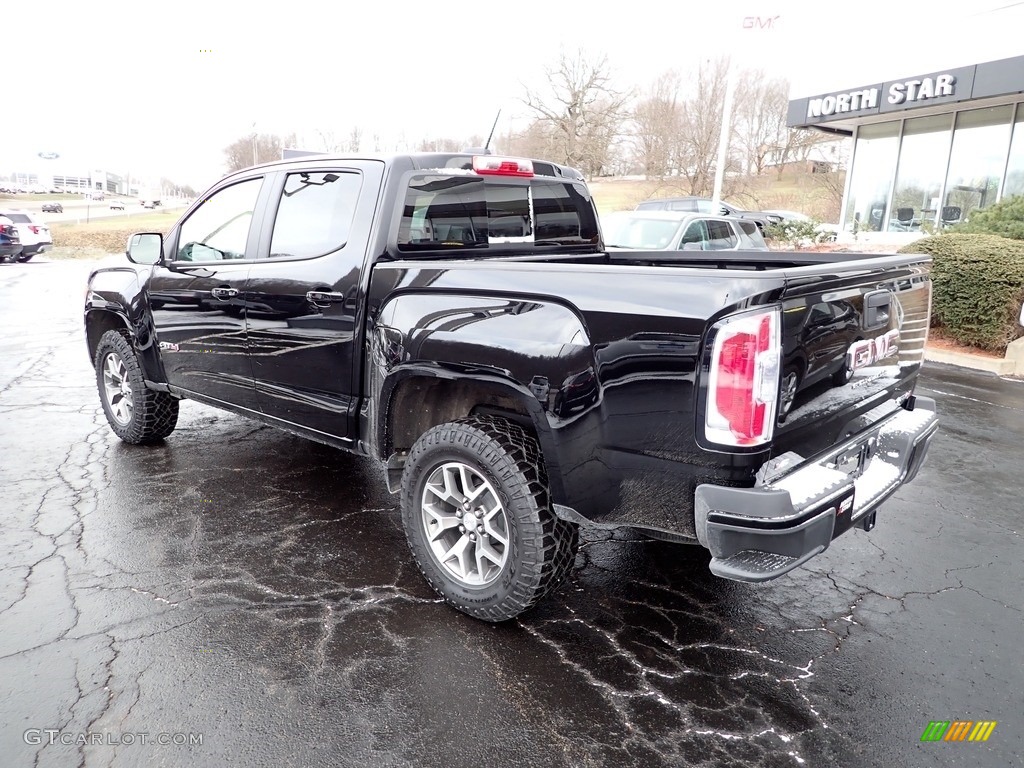 2021 Canyon AT4 Crew Cab 4WD - Onyx Black / Jet Black photo #3