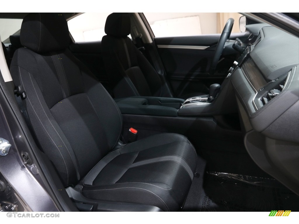 2021 Civic EX Sedan - Modern Steel Metallic / Black photo #16