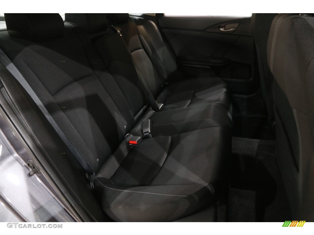 2021 Civic EX Sedan - Modern Steel Metallic / Black photo #17