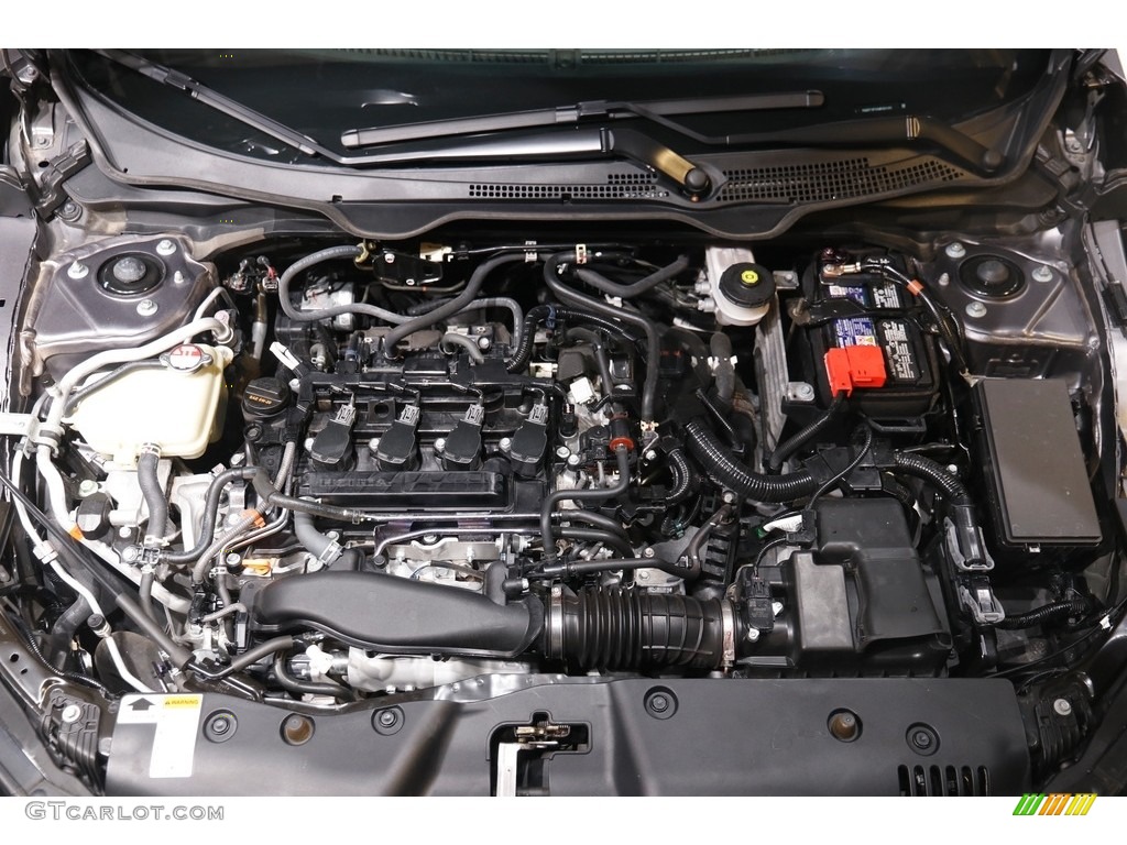 2021 Civic EX Sedan - Modern Steel Metallic / Black photo #20