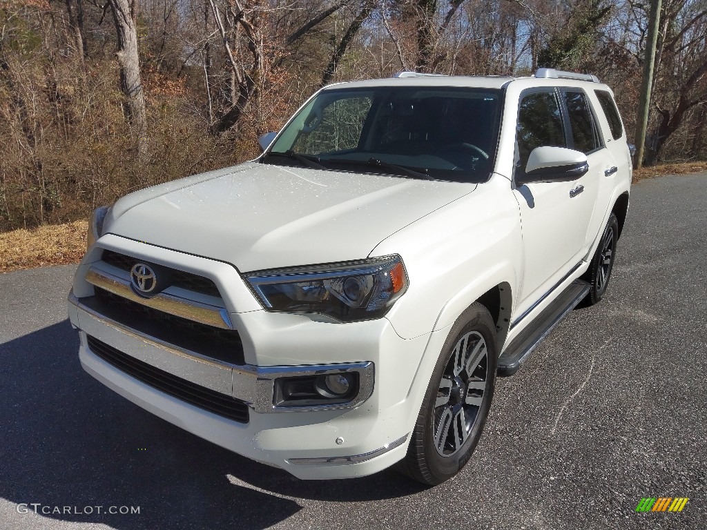 2016 4Runner Limited 4x4 - Blizzard White Pearl / Limited Redwood photo #2
