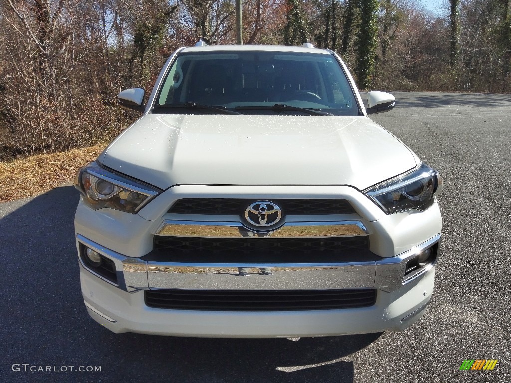 2016 4Runner Limited 4x4 - Blizzard White Pearl / Limited Redwood photo #3