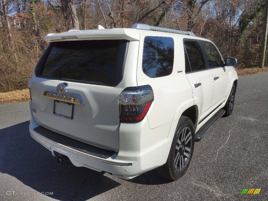 2016 4Runner Limited 4x4 - Blizzard White Pearl / Limited Redwood photo #6