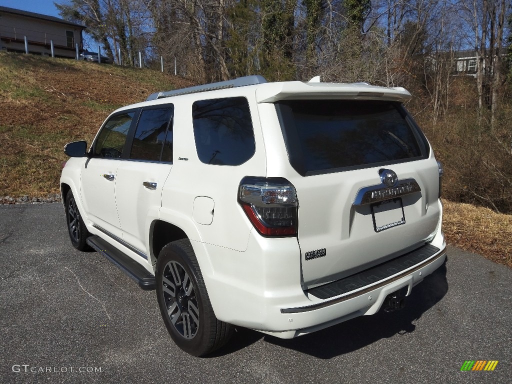 2016 4Runner Limited 4x4 - Blizzard White Pearl / Limited Redwood photo #8