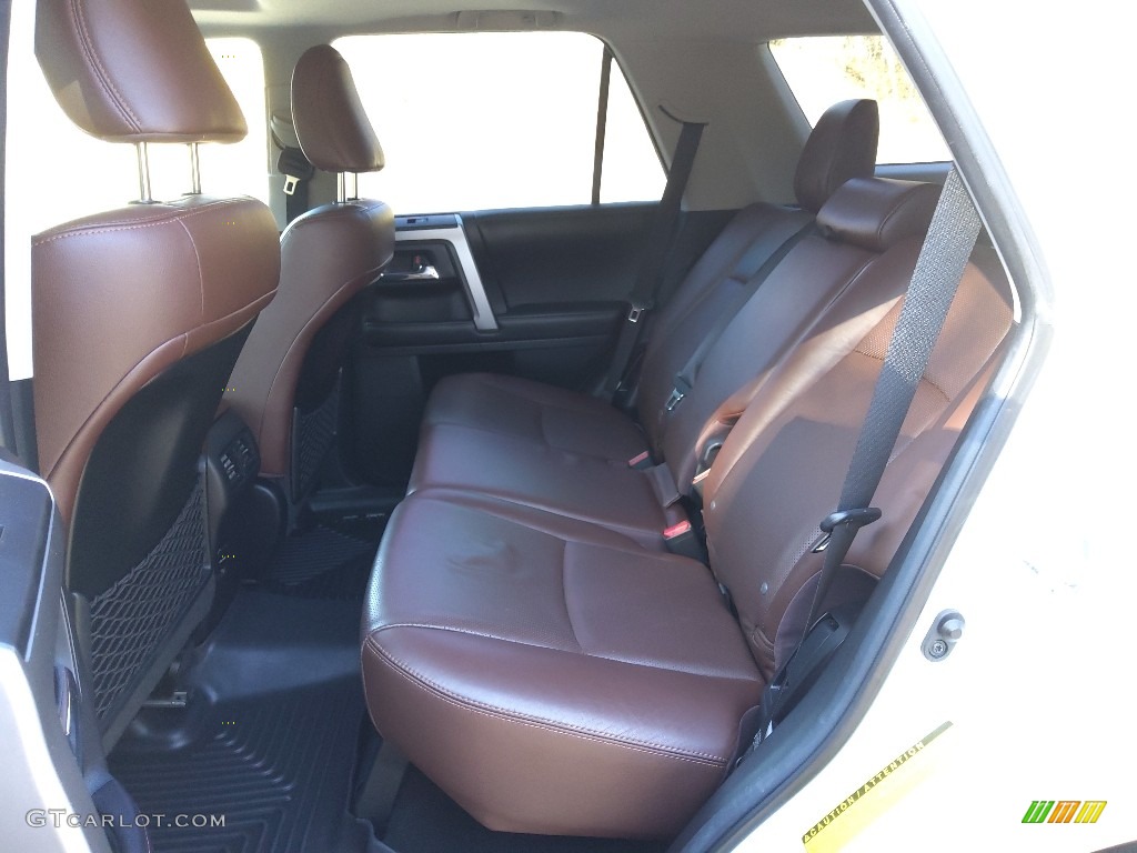 2016 Toyota 4Runner Limited 4x4 Rear Seat Photo #145586324