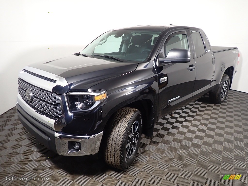 Midnight Black Metallic 2021 Toyota Tundra TRD Off Road Double Cab 4x4 Exterior Photo #145586891