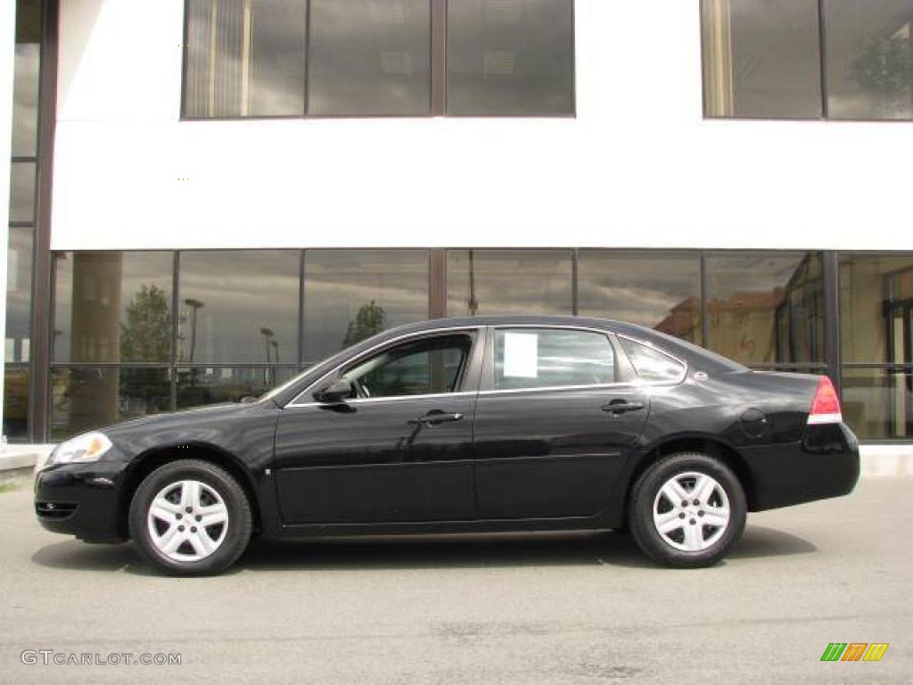2008 Impala LS - Black / Ebony Black photo #1