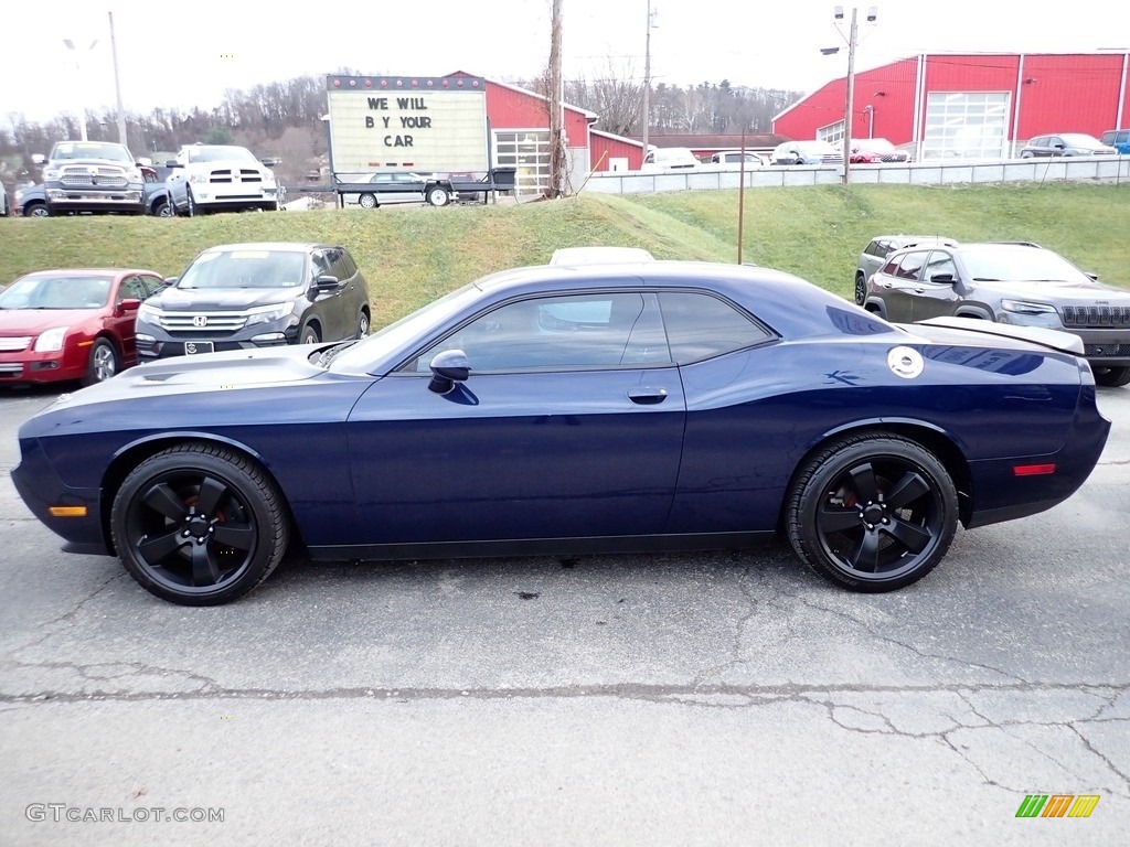 2014 Challenger R/T - Jazz Blue Pearl Coat / Dark Slate Gray photo #2