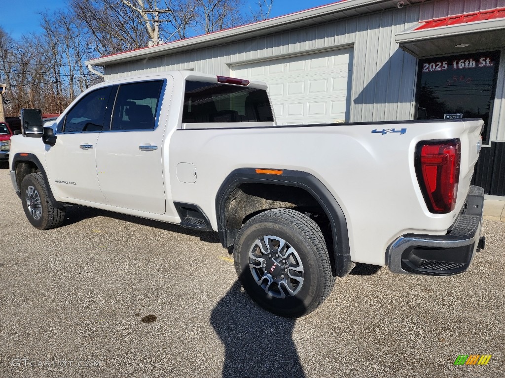 2022 Sierra 2500HD SLT Crew Cab 4WD - White Frost Tricoat / Jet Black photo #2