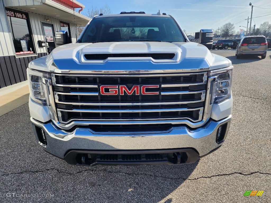 2022 Sierra 2500HD SLT Crew Cab 4WD - White Frost Tricoat / Jet Black photo #6