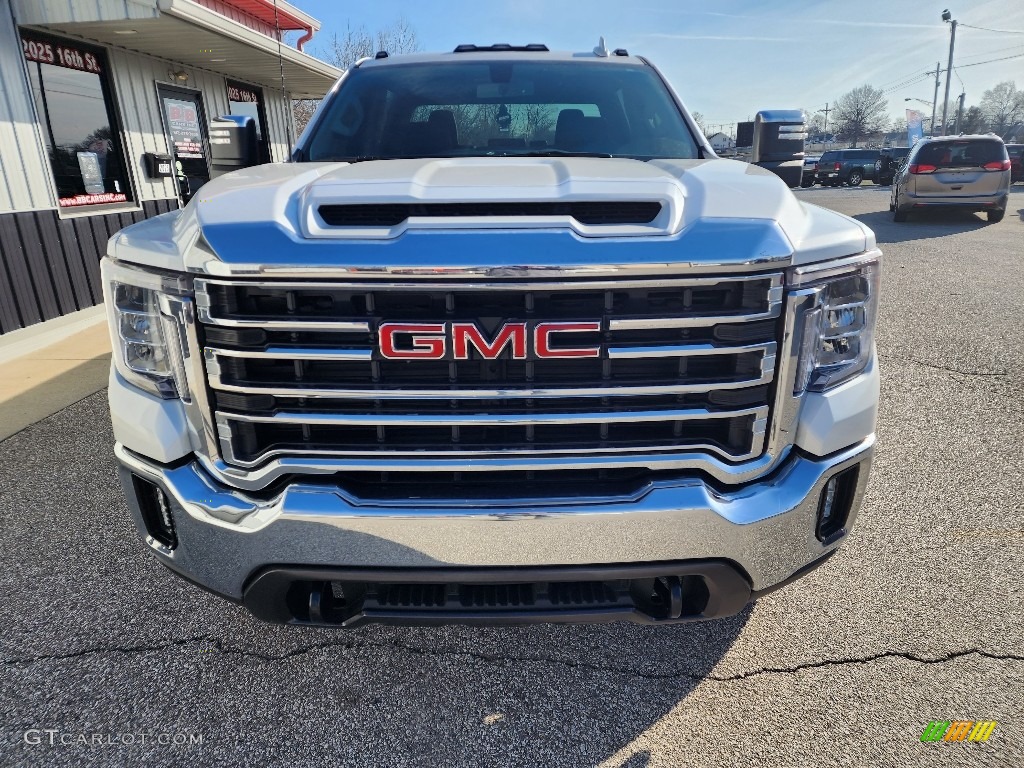 2022 Sierra 2500HD SLT Crew Cab 4WD - White Frost Tricoat / Jet Black photo #6