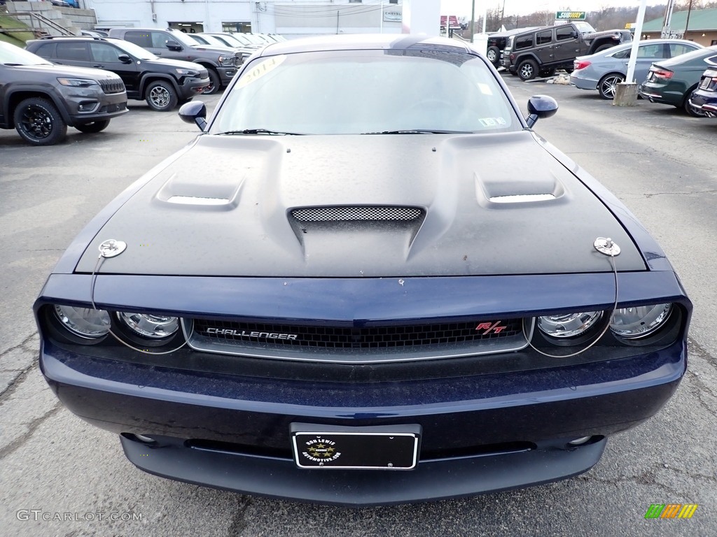 2014 Challenger R/T - Jazz Blue Pearl Coat / Dark Slate Gray photo #9