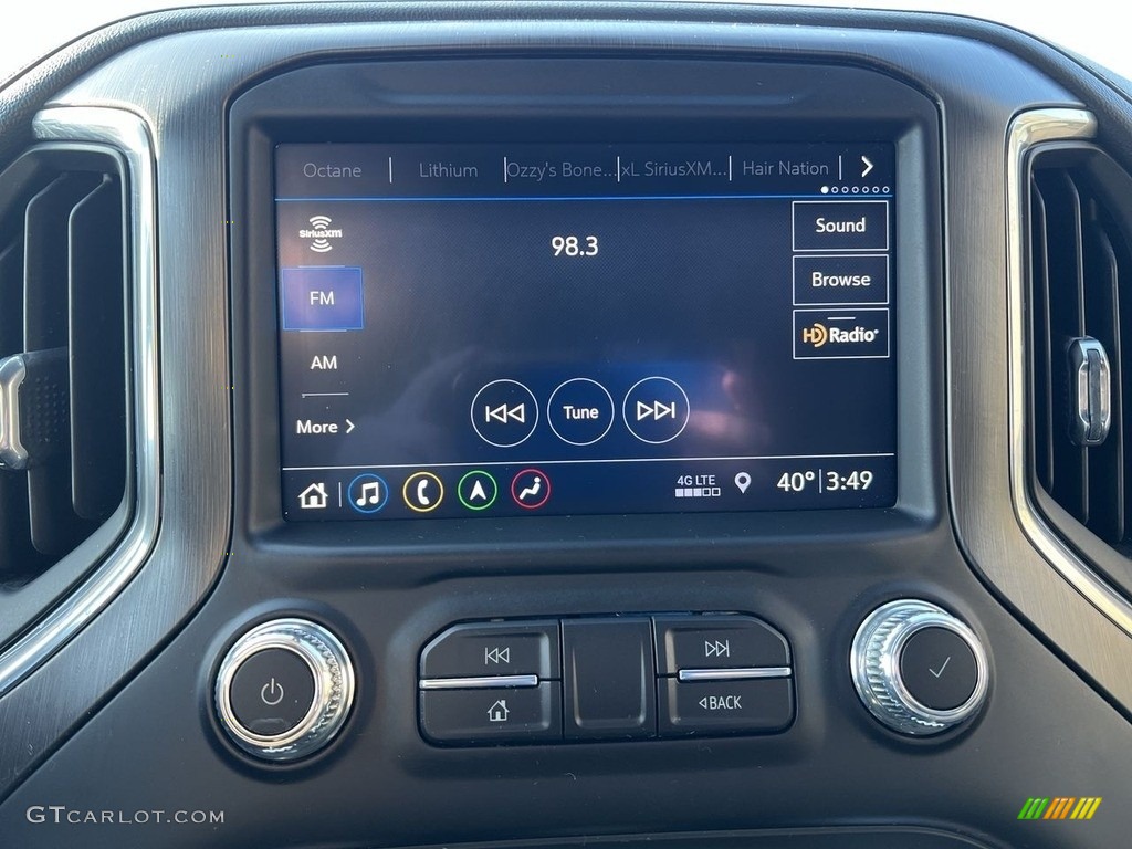 2019 Sierra 1500 AT4 Crew Cab 4WD - Dark Sky Metallic / Jet Black photo #10