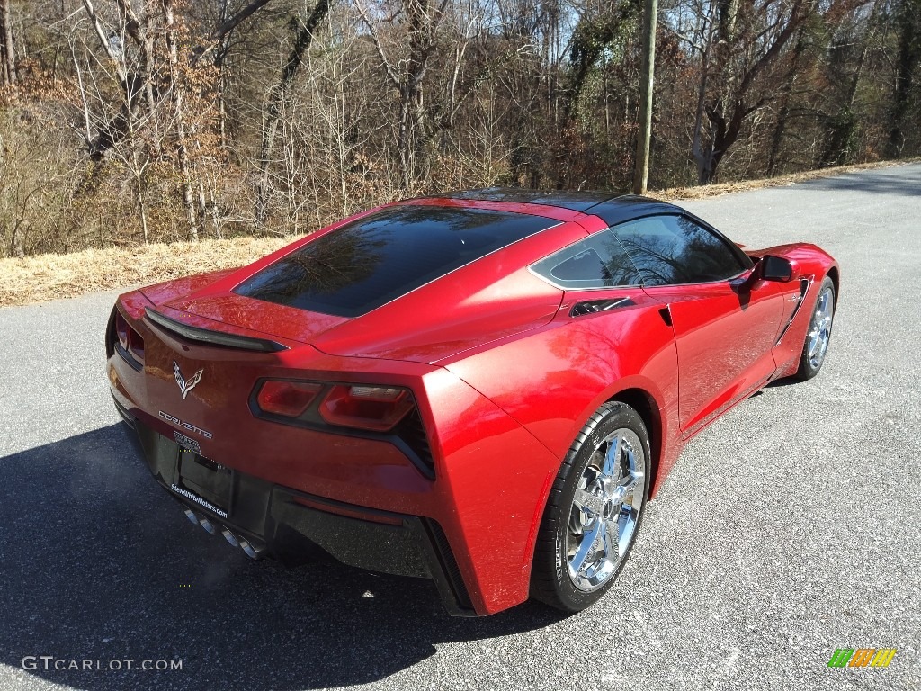 2015 Corvette Stingray Coupe - Crystal Red Tintcoat / Gray photo #7