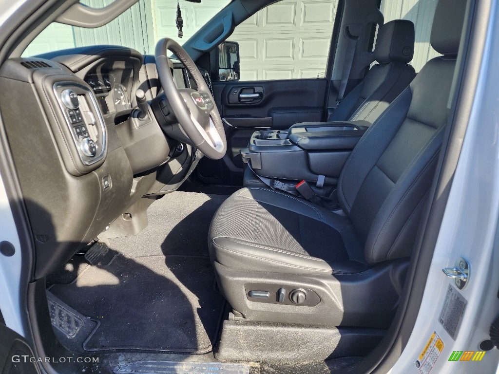 2022 Sierra 2500HD SLT Crew Cab 4WD - White Frost Tricoat / Jet Black photo #14