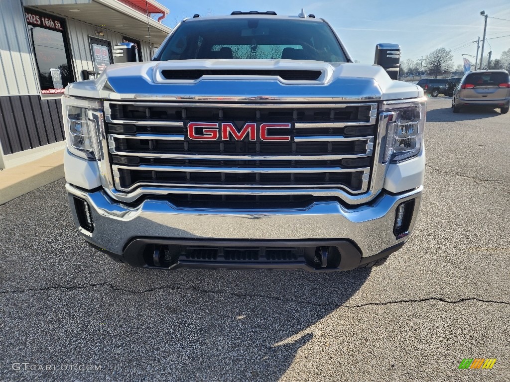 2022 Sierra 2500HD SLT Crew Cab 4WD - White Frost Tricoat / Jet Black photo #34