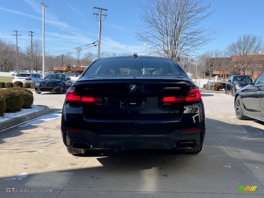 2023 5 Series M550i xDrive Sedan - Black Sapphire Metallic / Black photo #3