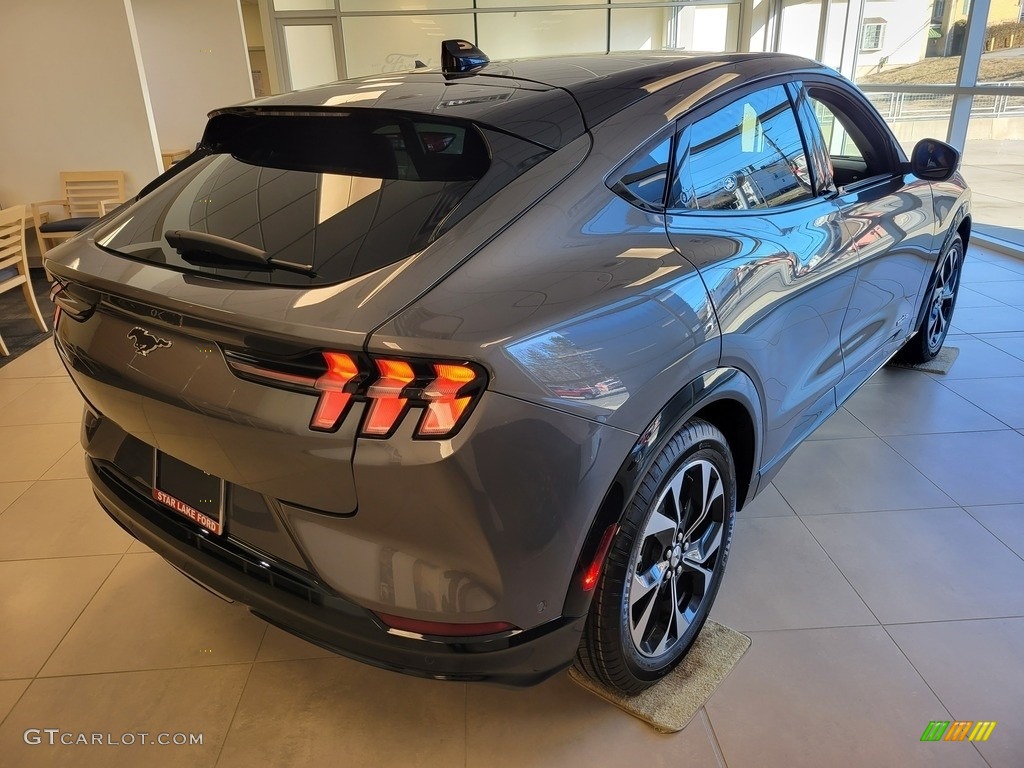 Carbonized Gray Metallic 2023 Ford Mustang Mach-E Premium eAWD Exterior Photo #145588406