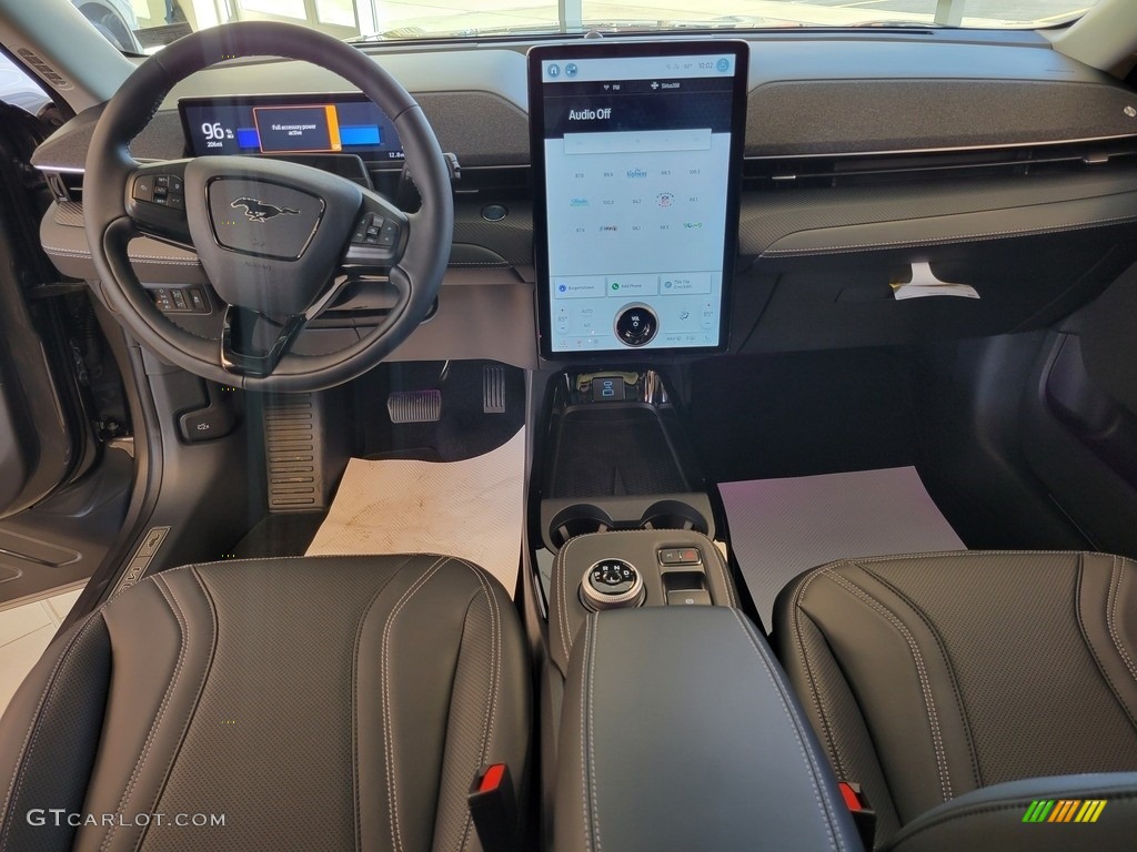 Black Onyx Interior 2023 Ford Mustang Mach-E Premium eAWD Photo #145588433