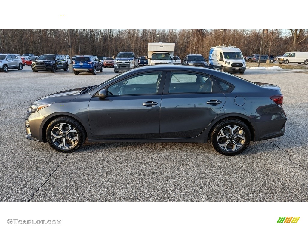 2020 Forte LXS - Gravity Grey / Black photo #2