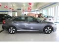 Modern Steel Metallic - Civic LX Sedan Photo No. 4