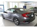 Modern Steel Metallic - Civic LX Sedan Photo No. 9
