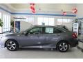 Modern Steel Metallic - Civic LX Sedan Photo No. 10