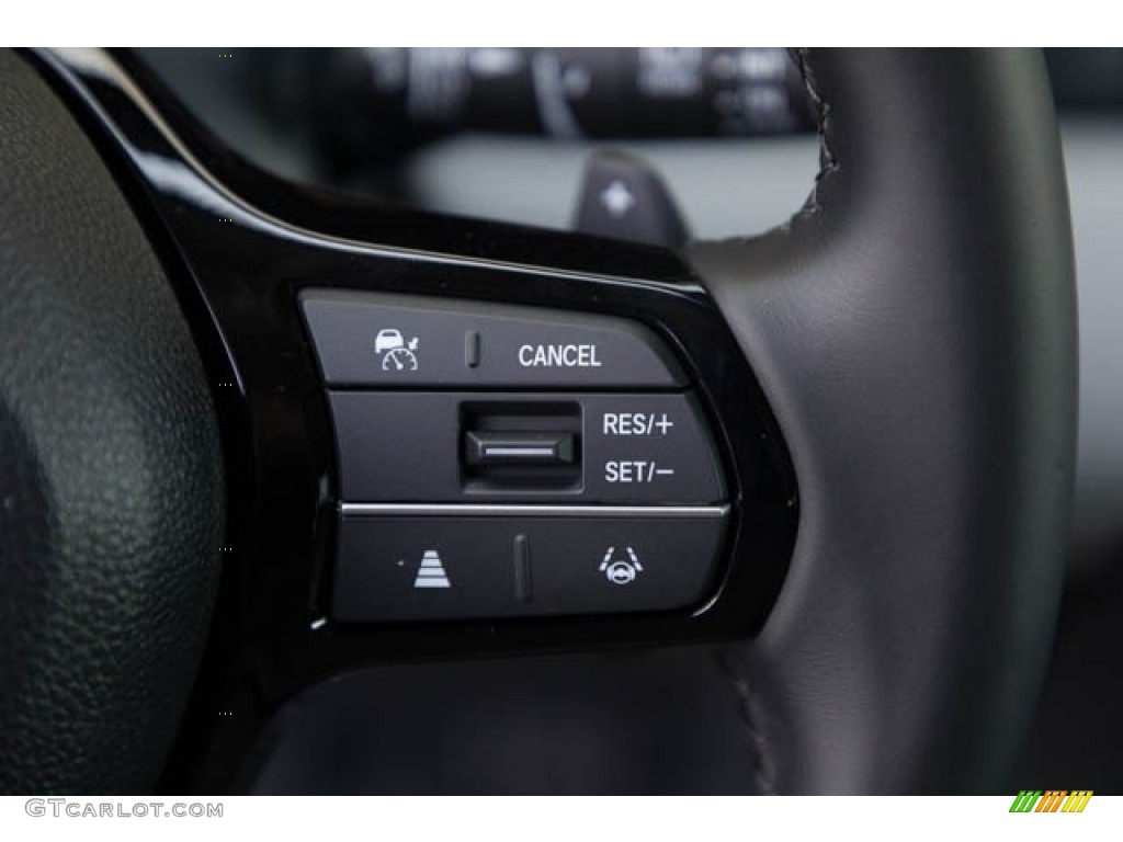 2023 Honda Pilot EX-L Gray Steering Wheel Photo #145589231