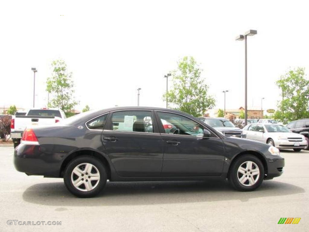 2008 Impala LS - Slate Metallic / Ebony Black photo #4