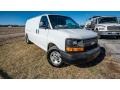 Summit White 2014 Chevrolet Express 3500 Cargo Extended WT