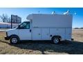 Summit White - Express Cutaway 3500 Utility Van Photo No. 7