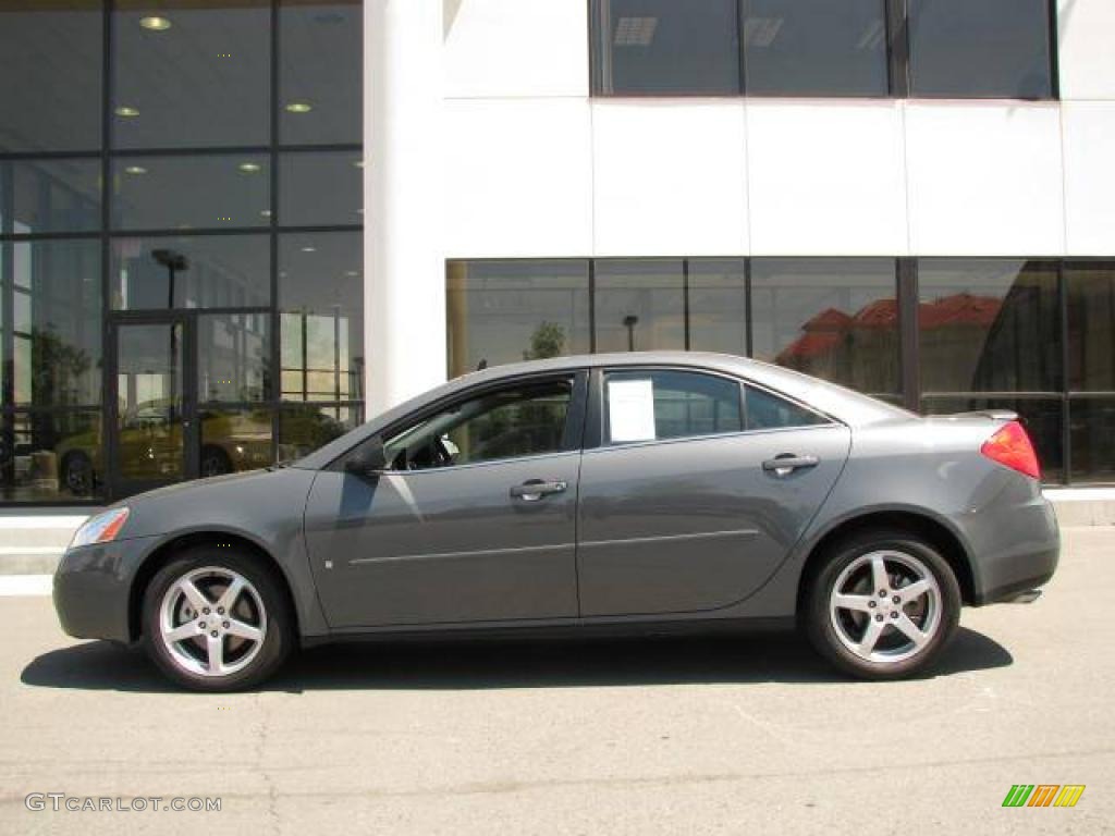 2009 G6 V6 Sedan - Dark Steel Gray Metallic / Ebony photo #1