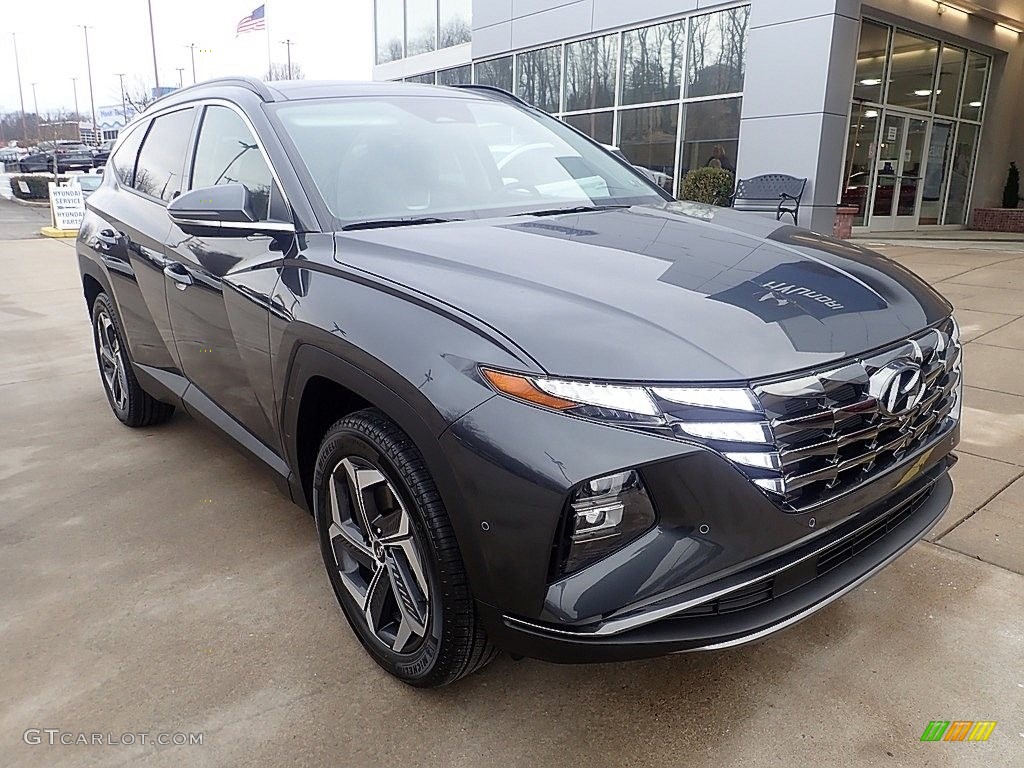 Portofino Gray 2023 Hyundai Tucson Limited AWD Exterior Photo #145590693