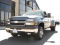 2007 Blue Granite Metallic Chevrolet Silverado 3500HD Classic LT Crew Cab 4x4 Dually  photo #2