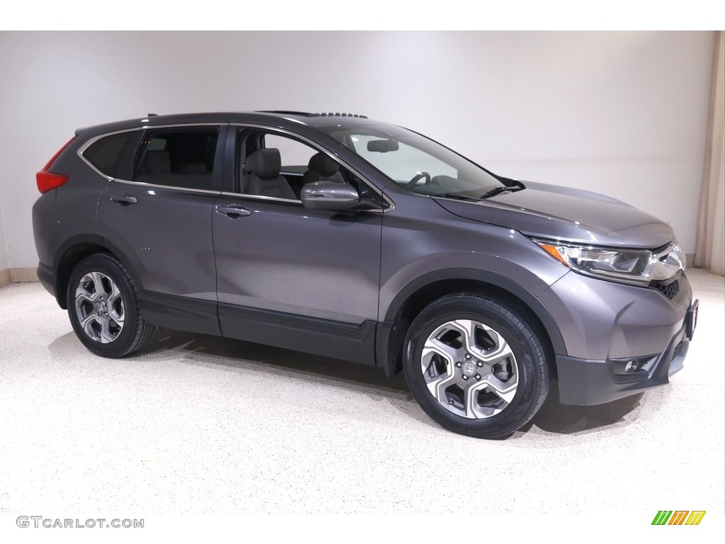 2019 CR-V EX-L AWD - Modern Steel Metallic / Gray photo #1