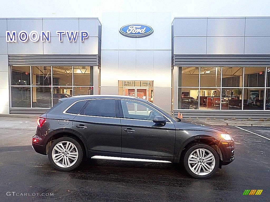 2018 Q5 2.0 TFSI Prestige quattro - Monsoon Gray Metallic / Black photo #1
