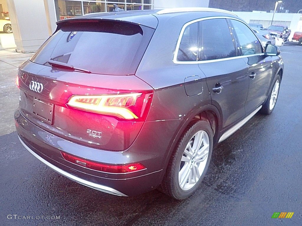 2018 Q5 2.0 TFSI Prestige quattro - Monsoon Gray Metallic / Black photo #2