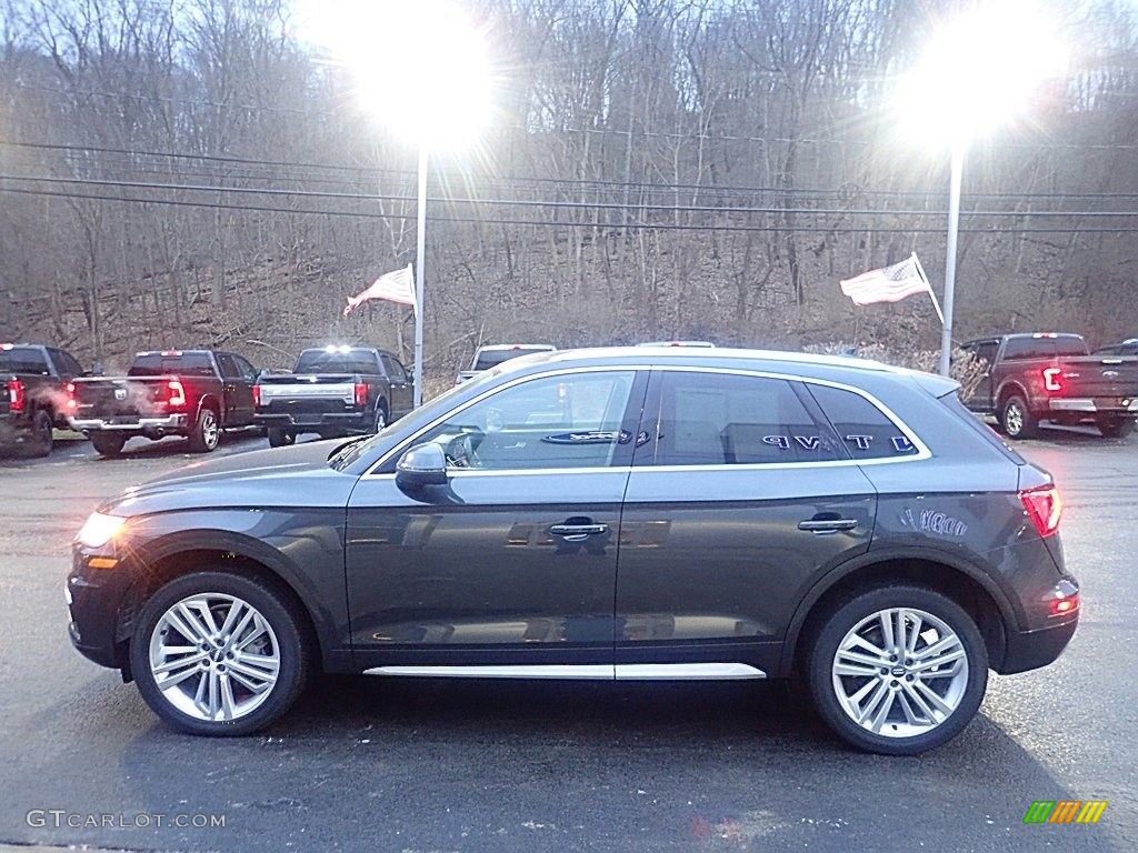 2018 Q5 2.0 TFSI Prestige quattro - Monsoon Gray Metallic / Black photo #6