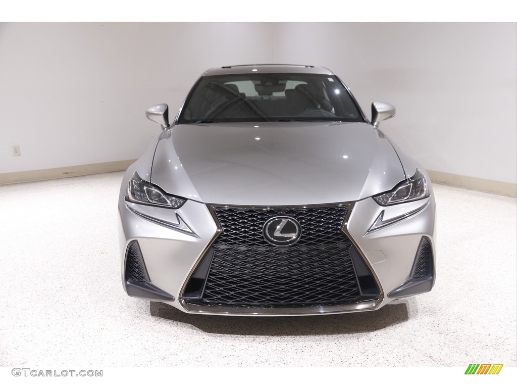 2019 IS 350 F Sport AWD - Atomic Silver / Black photo #2