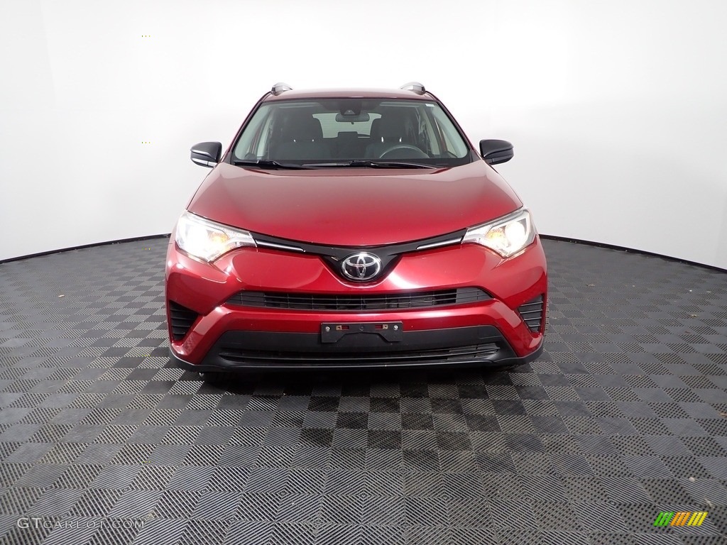 2018 RAV4 LE - Ruby Flare Pearl / Black photo #4