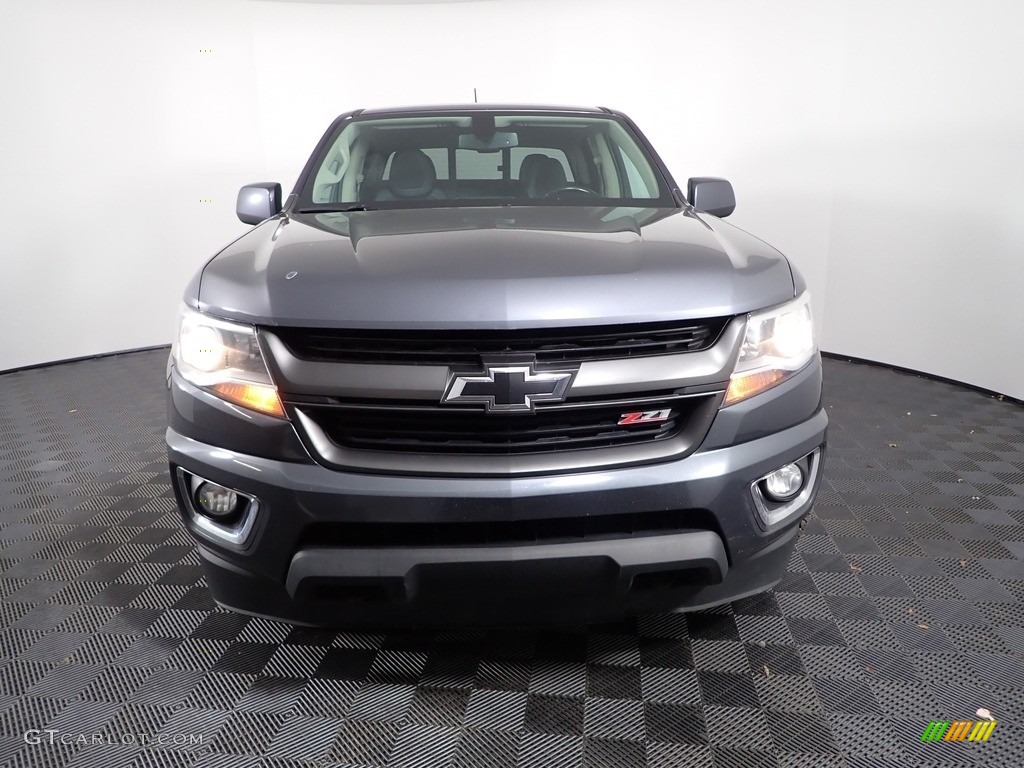 2017 Colorado Z71 Crew Cab 4x4 - Cyber Gray Metallic / Jet Black photo #5