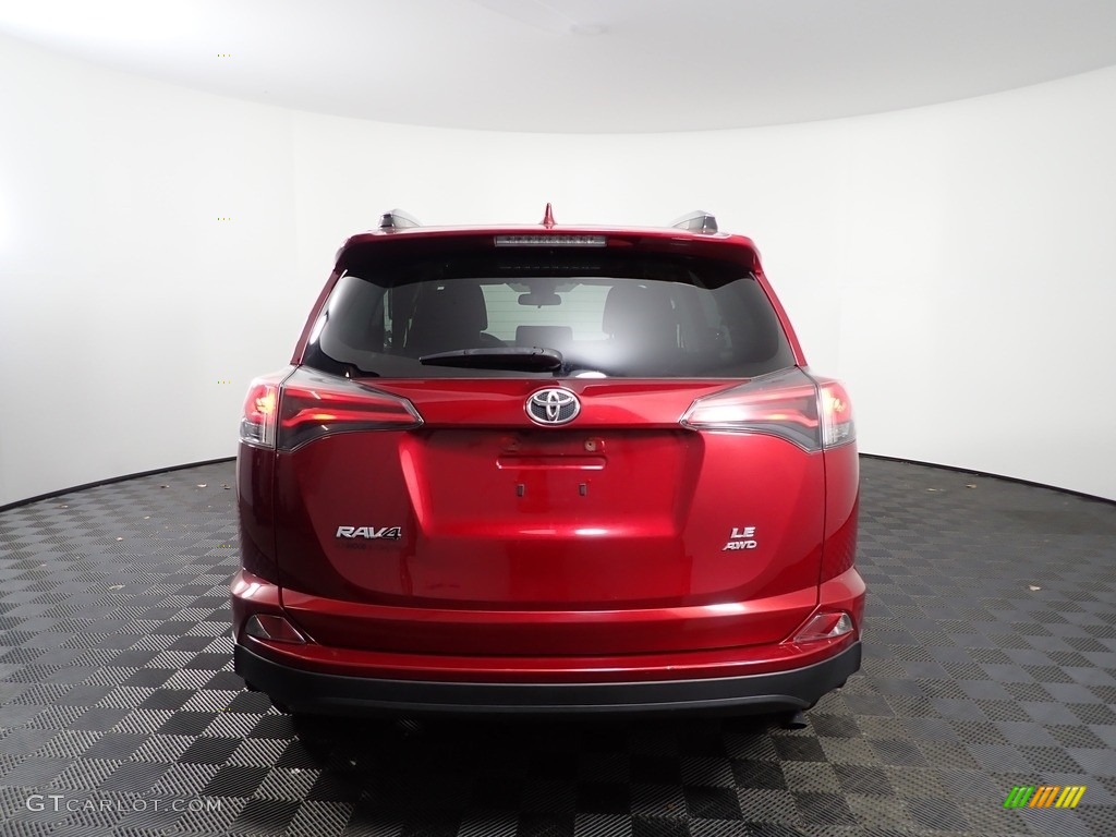2018 RAV4 LE - Ruby Flare Pearl / Black photo #7