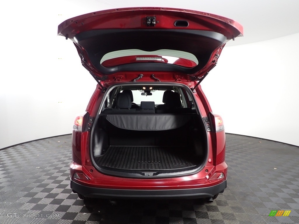 2018 RAV4 LE - Ruby Flare Pearl / Black photo #8
