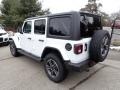 Bright White - Wrangler Unlimited Sahara 4x4 Photo No. 3