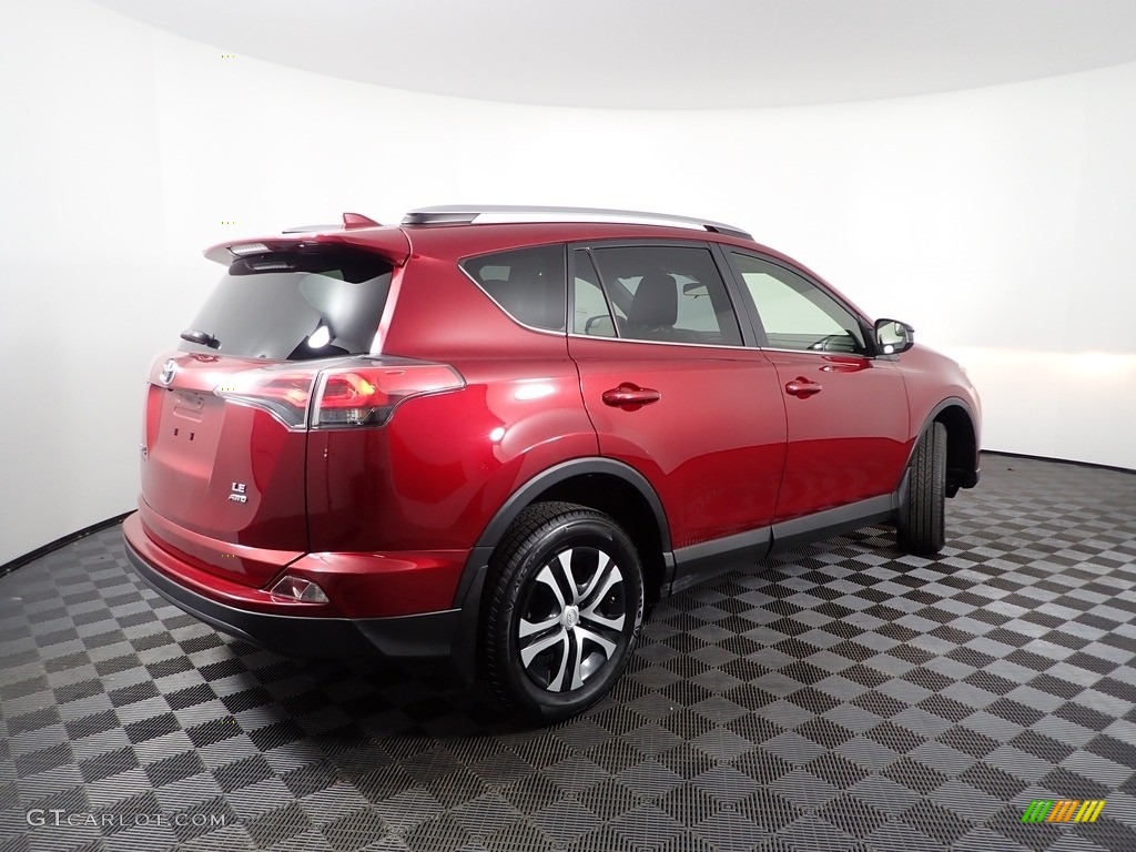 2018 RAV4 LE - Ruby Flare Pearl / Black photo #10