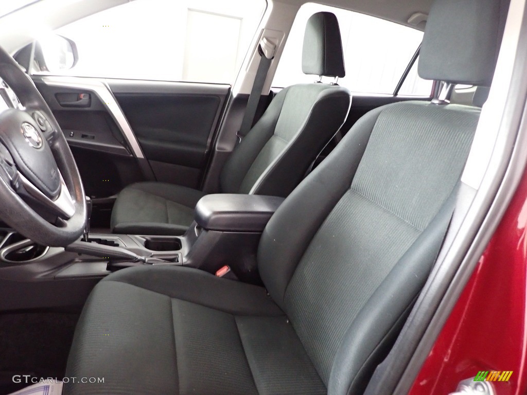 2018 RAV4 LE - Ruby Flare Pearl / Black photo #14